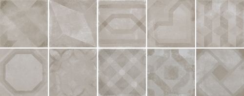 VINTAGE CEMENTO DECORO MIX 20X20 VINTAGE CEMENTO DECORO MIX 20X20